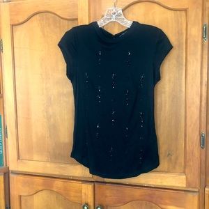 NWT Shiny jewel top